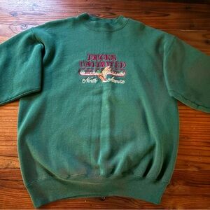 Green Ducks Unlimited Crewneck
